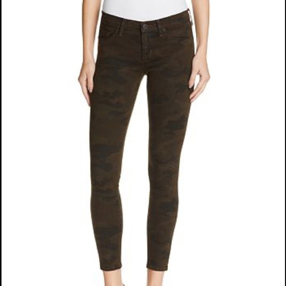 NWT Hudson ankle length skinny camo jeans